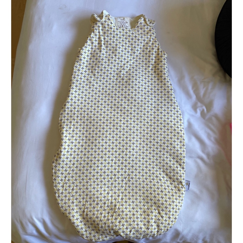 Baby sleeveless organic baby sack sleep bag 6-12 months